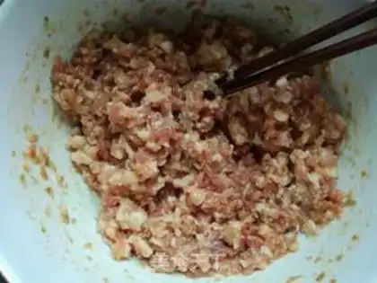Make Pork eggplant buns step 5