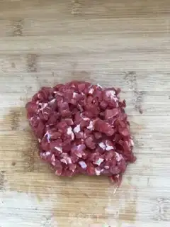 Make Meat and tofu step 2