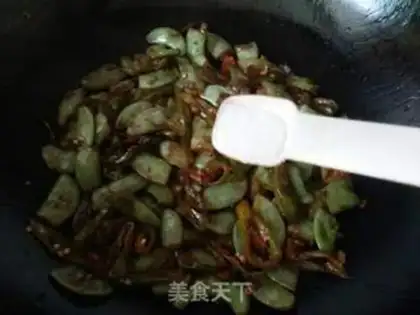 Make Chili fried lentils step 7