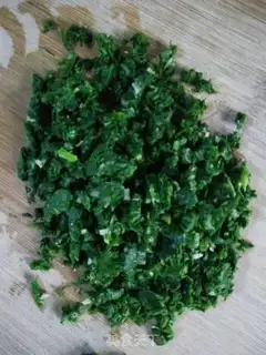 Make Celery leaves step 5