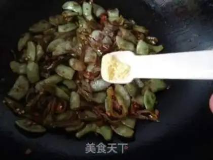 Make Chili fried lentils step 8