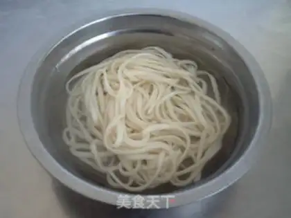 Make Scrambled latte noodles step 9