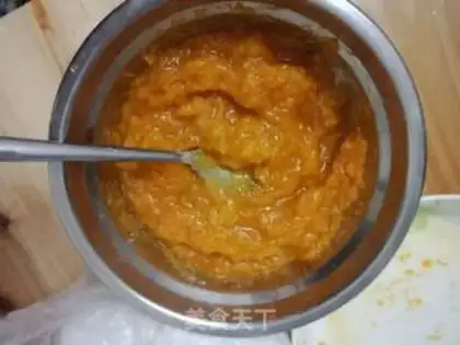 Make Pumpkin pie step 1