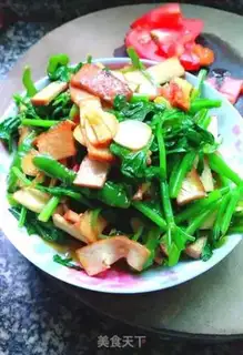 Make Tofu fried celery step 9