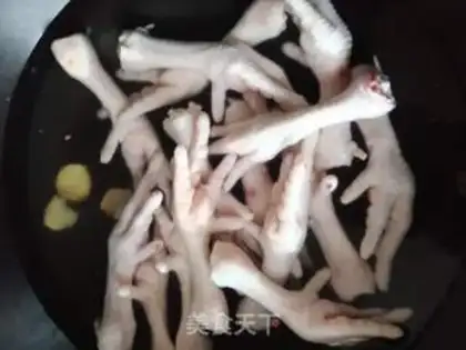 Make Chicken claws step 1