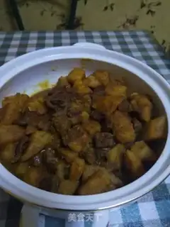 Make Curry potato stew step 5