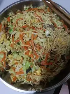 Make Fried noodles step 7