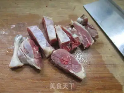 Make Duck-leg dolls step 1