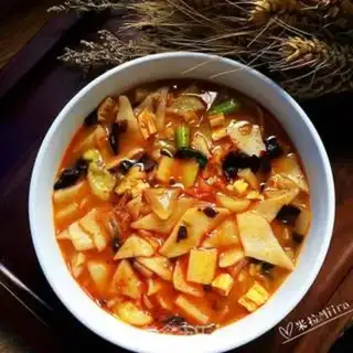 Make Tomato flag noodles step 14