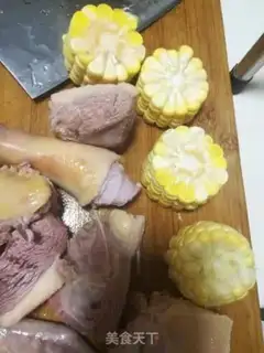 Make Duck melon soup step 1