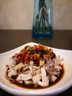 Make Spicy little squid step 12
