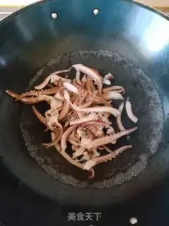 Make Soy squid shaving step 2