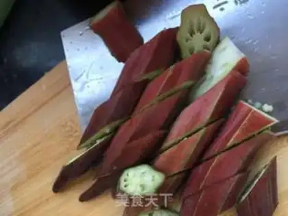 Make Sea cucumbers for red autumn step 3