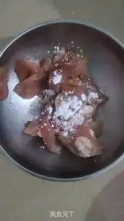 Make Apple fried meat step 0
