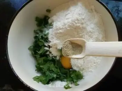 Make Sausage eggcake step 4