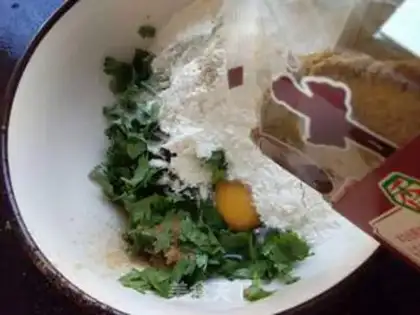 Make Sausage eggcake step 5