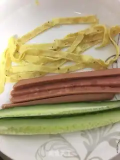 Make Homemade sushi step 1