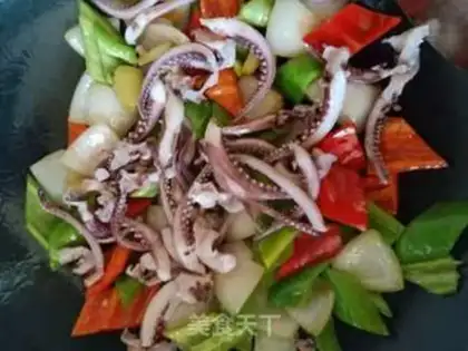 Make Soy squid shaving step 6