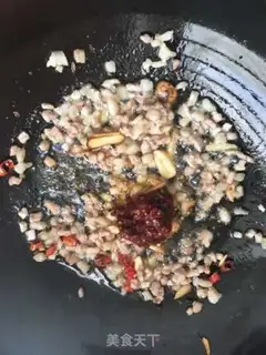 Make Spicy tofu step 4