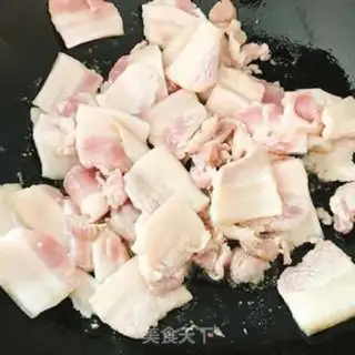 Make White fried meat step 2