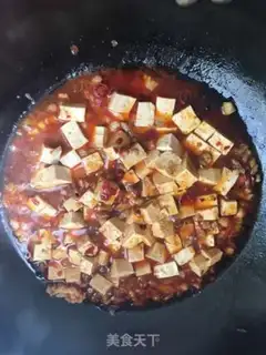 Make Spicy tofu step 8