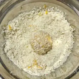 Make Pumpkin balls step 2