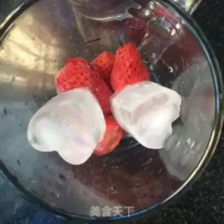 Make Peach strawberry step 2