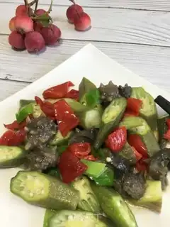 Make Sea cucumbers for red autumn step 14