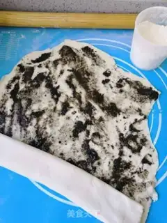 Make Black sesame roll step 6