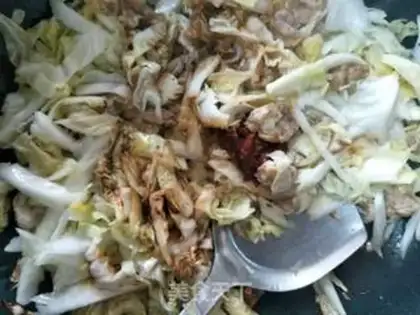 Make Garbage cabbage step 4