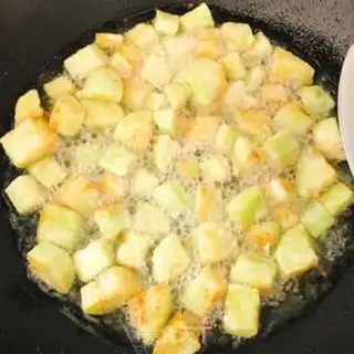 Make Sugar and eggplant step 3