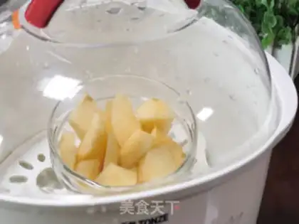 Make Steam apple mud step 2