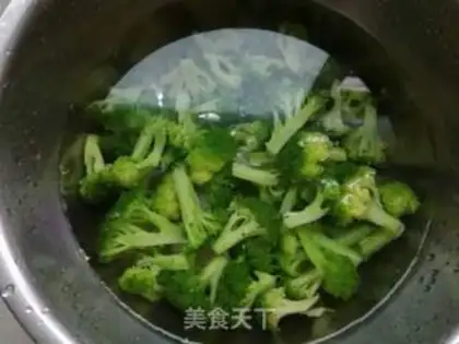 Make Ham broccoli step 2