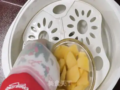 Make Steam apple mud step 3