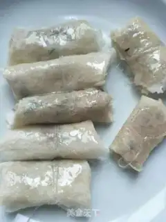 Make Spring rolls step 7