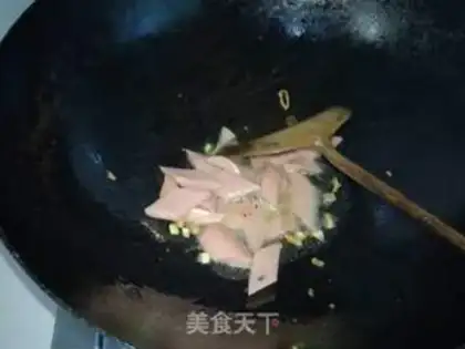 Make Ham broccoli step 5