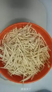 Make Red potato fork step 2