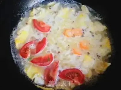 Make Eggs and noodles step 7
