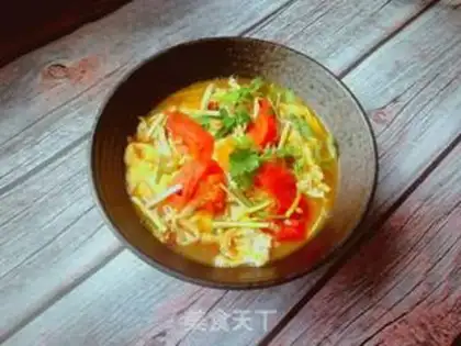 Make Eggs and noodles step 9