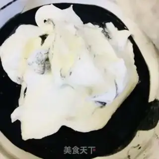 Make Charcoal black cake step 6
