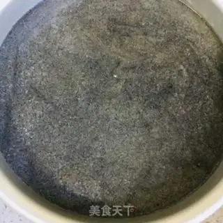 Make Charcoal black cake step 7