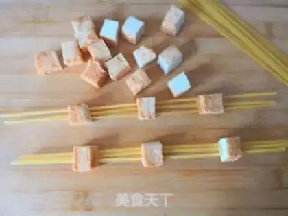 Make Fish tofu noodles step 2