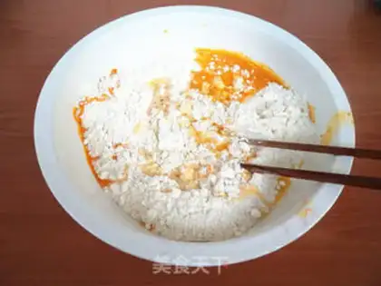 Make Shrimp, pumpkin, pan paste step 2