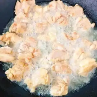 Make Bean petal chicken step 3