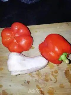 Make Sweet pepper fried meat step 0