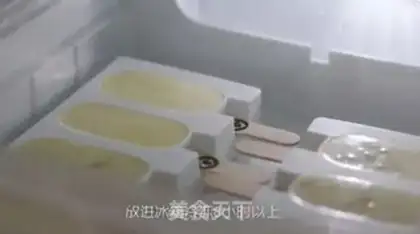 Make Yellow ice cream step 9