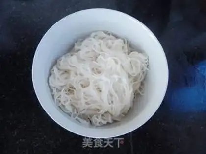 Make Frozen rice powder step 1