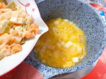 Make Cod gold pasta step 13