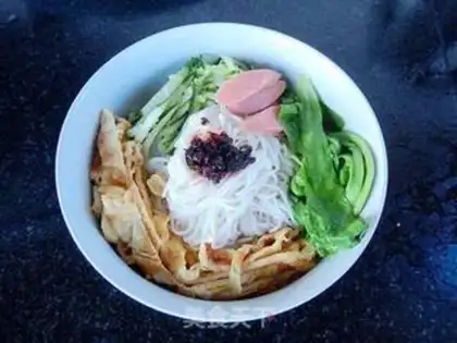 Make Frozen rice powder step 3