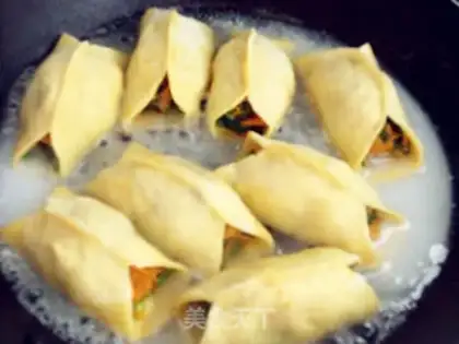 Make Shrimp, pumpkin, pan paste step 12